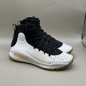 Under Armour‎ Curry 4 Black White 2017 - Size 5.5Y / Women's 7.5